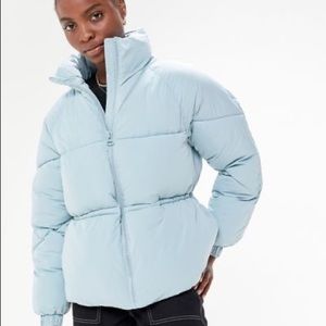 Blue UO puffer jacket